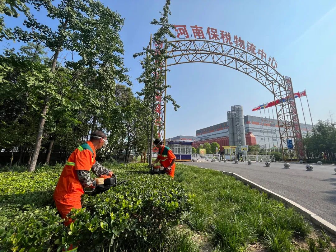 傲蓝得环境圆满完成第六届全球电商大会环卫保障任务