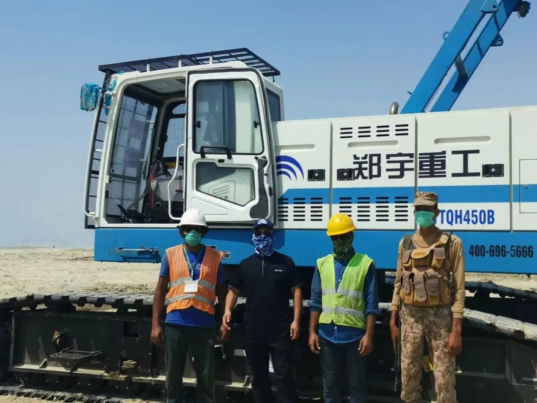 CCTV报道巴基斯坦超级机场建设，宇通强夯机硬核助力