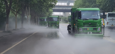 责任温暖丨郑州暴雨袭城，傲蓝得环境全力守护城市清洁